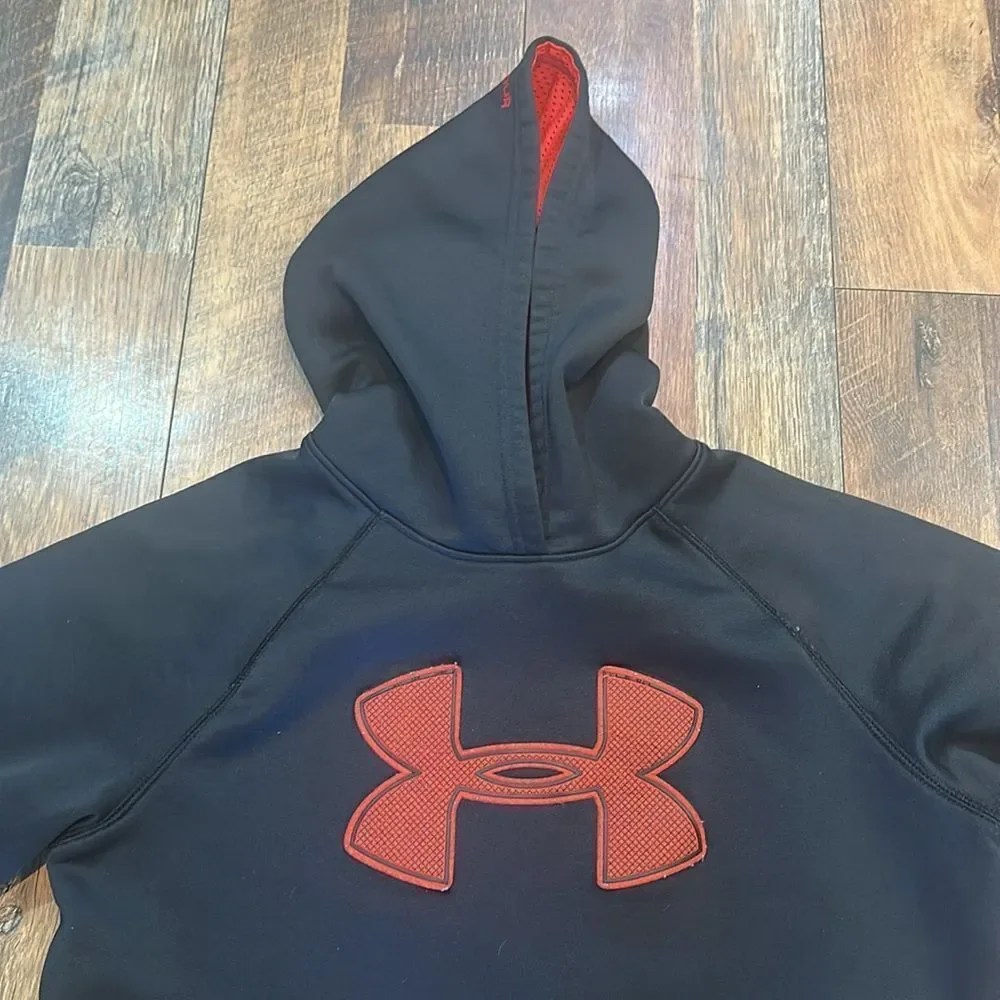 Under Armour Kids Black Jacket with Red Logo 14 (5175)